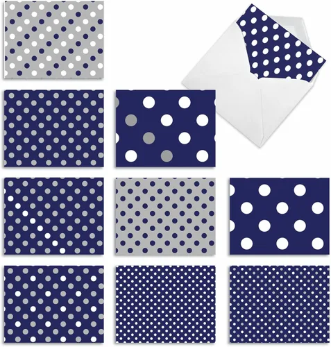 Vista 12 de The Best Card Company - 10 tarjetas en caja para todas las ocasiones con sobres (4 x 5.12 pulgadas) - Coloridas, divertidas tarjetas de notas