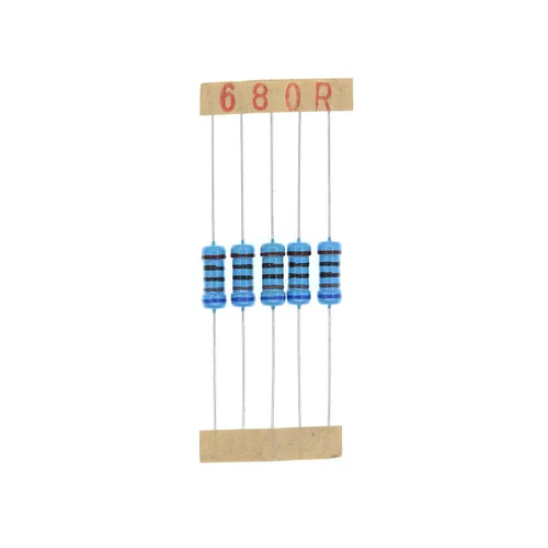 Vista 118 de 100PCS 1 vatios 1W 0R1 0.1 ohmios 1% resistencia de película metálica