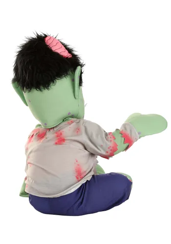 Vista 2 de Disfraz de Bebé Goofy Zombie para Niños Multicolor