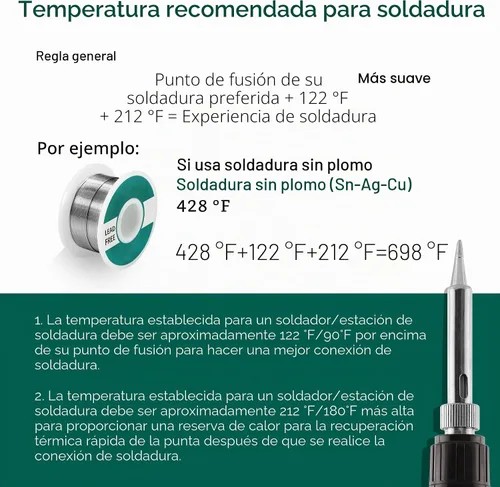 Vista 9 de Estación de soldadura de aire caliente 2 en 1 YIHUA 862BD+ SMD ESD, con múltiples funciones, °F/°C
