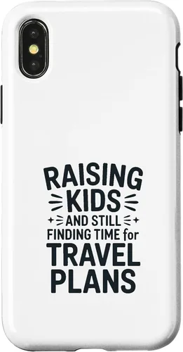Vista 5 de Raising Kids and Still Finding Time for Travel Plans Case for iPhone 17
