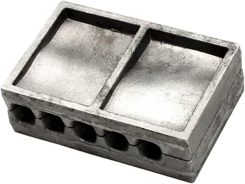 Vista 3 de Dimatteo Bank - Moldes para fregadero con 5 cavidades y 1,2.3 onzas, sin mango