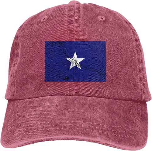 Vista 9 de LIFANGMI Bonnie Blue Flag Texture Effect Baseball Cap for Men Women Hats Adjustable Vintage Cowboy Hat Dad Caps