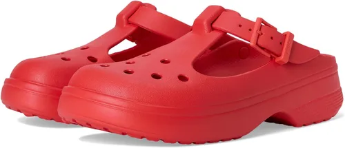 Vista 13 de Crocs Zuecos clásicos Mary Jane para mujer Negro