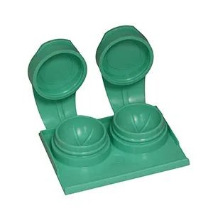 Vista 4 de Estuches planos para lentes de contacto con tapa plegable, surtidos (paquete de 100 unidades)