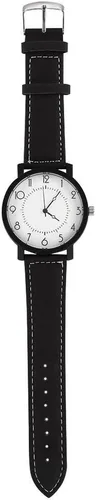 Vista 6 de Reloj de pulsera de cuarzo VGEBY con correa de PU analógica de cuarzo y esfera redonda