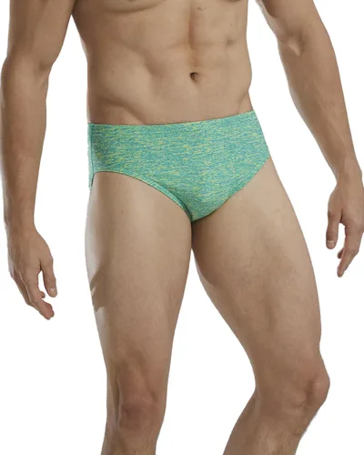 Vista 6 de TYR Men's Durafast Elite Racer Brief Swimsuit Negro