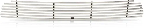 Vista 12 de PIT66 Parachoques delantero inferior Billet Grill Combo Inserto compatible con Nissan Maxima 2009-2014 Negro N87774H