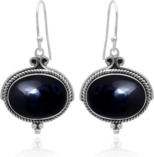 Vista 25 de Veracity Jewelry - Aretes de plata de ley con piedras preciosas para mujeres y niñas, regalo para su cumpleaños, aniversario, esposa, mamá, novia