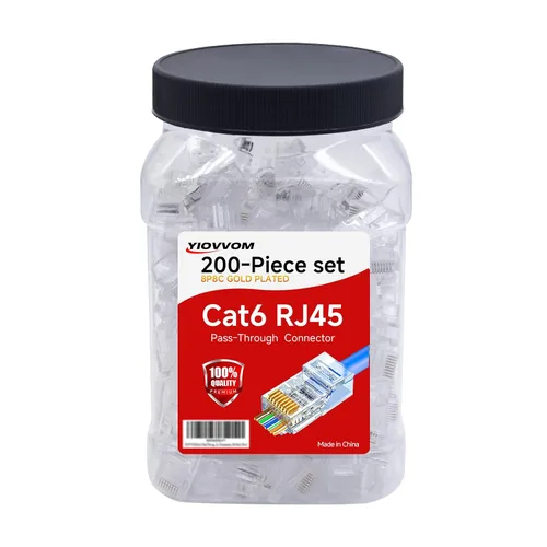Vista 9 de Conectores RJ45 8P8C de paso Cat 6