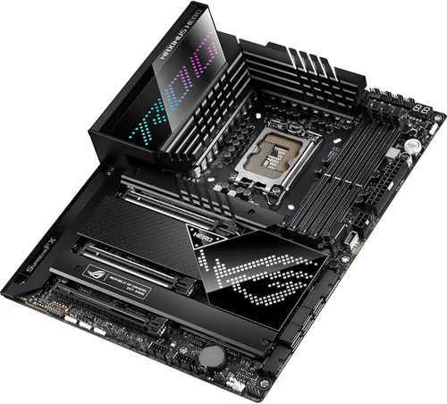 Vista 7 de Asus ROG Maximus Z690 Hero Desktop Motherboard - Chipset Intel Z690 - Socket LGA-1700 - Listo para memoria Intel Optane - ATX