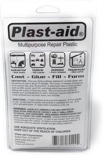 Vista 2 de Plástico de reparación multiusos - Kit de 6 oz