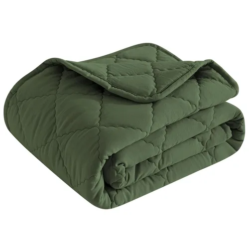 Vista 21 de BEDSUM - Edredón de microfibra para cuna, 39 x 47 pulgadas, color aguamarina Lightweight Toddler Blanket for Boys Girls Nursery, Machine Washable