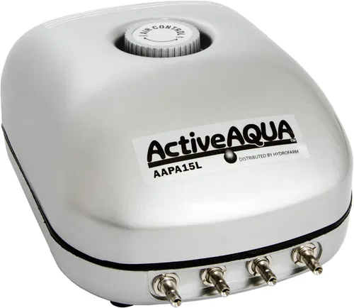 Vista 4 de Active Aqua bomba de aire, 1 salida, 2 de ancho, 108 fl oz/min, Bomba de aire Active Aqua