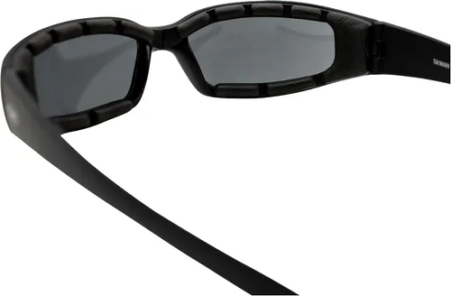 Vista 5 de Global Vision Chicago - Lentes de sol acolchados para motocicleta para hombres y mujeres, color negro con lentes ahumados, seguridad RX-ABLE