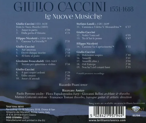 Vista 2 de Nuove Musiche