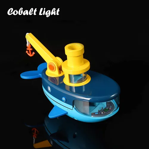 Vista 2 de Juguete GUP C compatible con Octonauts, Oct GUP Metal Vehículo de rescate de buques Octopod Castle Percebes, Kwazii Shellington Tweak Dashi