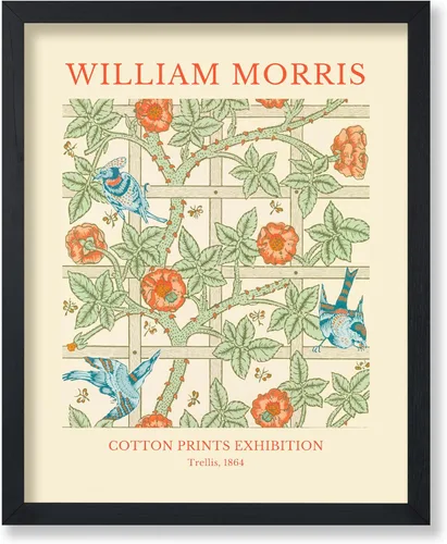 Vista 51 de Poster Master Impresión Vintage del Ladrón de Fresas - Póster Retro de William Morris - Arte de Patrón Floral - Regalo para Hombres y Mujeres