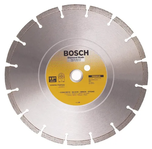 Vista 16 de Bosch DB441C Hoja de diamante de borde segmentado premium de 4 pulgadas para cortes ásperos universales