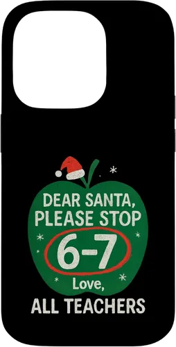 Vista 17 de 67 Christmas Funny Dear Santa Six Seven 6-7 Parents Case for iPhone XR