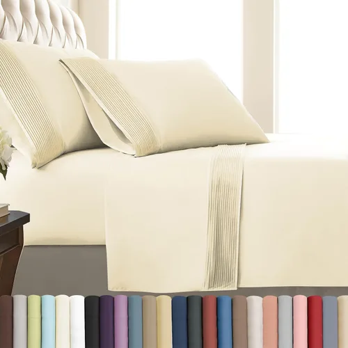 Vista 16 de Southshore Fine Linens®, juego de ropa de cama con bolsillo profundo, Microfibra, Negro, gemelo