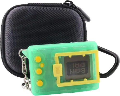 Vista 5 de Estuche rígido para Digimon Bandai Original Digivice Virtual Pet Monster (solo funda) (negro)
