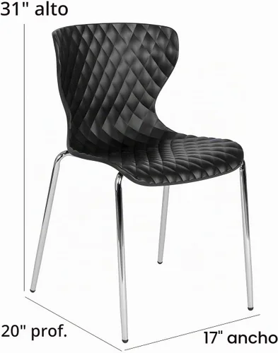 Vista 3 de Flash Furniture Silla de oficina ejecutiva, color negro
