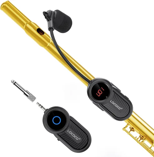 Vista 9 de Auriculares con Micrófono Inalámbrico Doble Profesional: Micrófono Inalámbrico de Diadema para Dos Personas, Micrófono de Diadema y de Mano 2 en 1