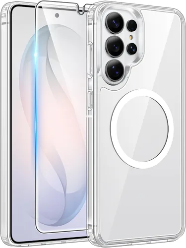 Vista 365 de FNTCASE - Funda para iPhone 16 Pro: magnética, mate, translúcida, de grado militar, protectora contra caídas, resistente, fina, duradera y a prueba