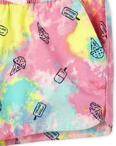 Vista 3 de The Children's Place Baby and Toddler Girls Twill Fashion Shorts