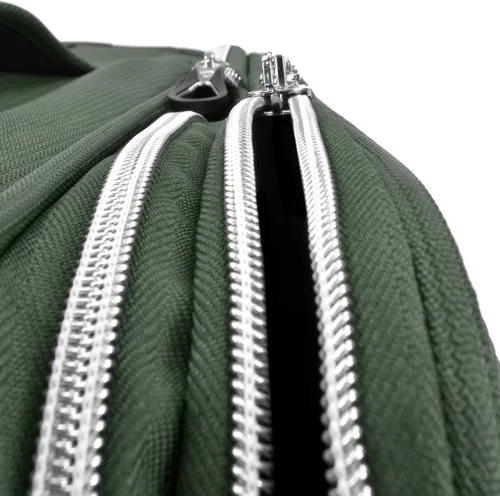 Vista 3 de Traveler's Choice Lares Softside - Equipaje expandible con ruedas giratorias, Verde, Lares Softside - Equipaje extensible con ruedas giratorias