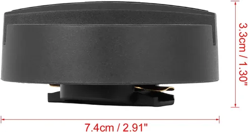 Vista 2 de X AUTOHAUX Tapa de Tapón de Llenadora de Aceite de Coche 11128655331 para BMW E88 E90 E60 E63 E65 F10 F01 X5 X6