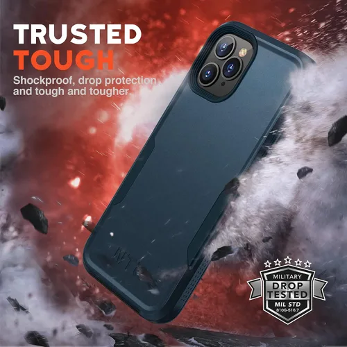 Vista 7 de NTG Funda protectora diseñada para iPhone 11 Pro de 1ª generación, resistente, resistente, ligera, delgada, a prueba de golpes, para iPhone 11 Pro