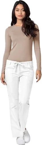 Vista 5 de Adar Uniforms - Camiseta para utilizar debajo de la filipina, de manga larga, para mujer