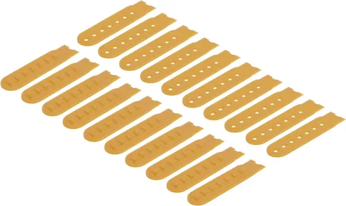 Vista 29 de uxcell Tapa de correa Snapback, agujeros de plástico ajustable sombrero broche hebilla reemplazo para reparación de tapas