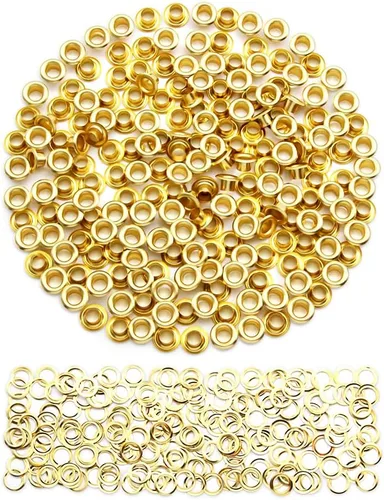 Vista 28 de SEMINI 800 Sets 4 Colors 6mm Grommet Eyelet Kit with Install Tool Kit