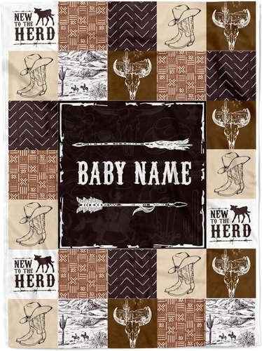 Vista 14 de MDPrints Mantas Personalizadas con Oso para Bebés Niños, Regalos Personalizados para Bebés con Nombre, Mantas Personalizadas para Bebés, Regalo