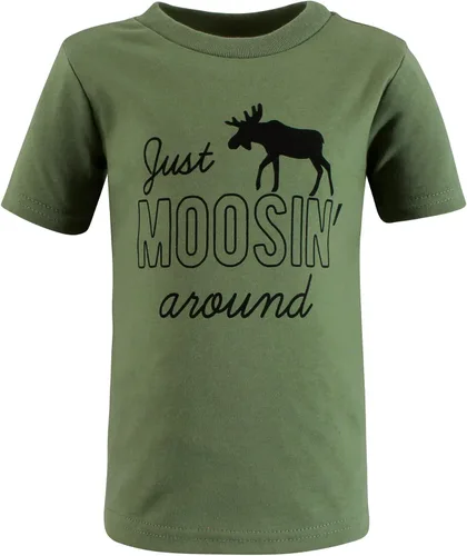 Vista 5 de Hudson Baby - Camisetas de manga corta para bebé unisex Animal Adventure