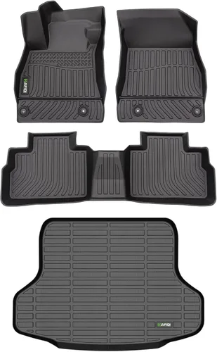 Vista 51 de HAFIDI® Juego de alfombrillas y forro de carga para Kia EV9 2024 2025 2026 (no apto para sillas de relajación), protección para todo tipo de clima