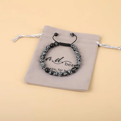 Vista 67 de AD Beads Pulseras de piedras preciosas unisex de 0.315 pulgadas (0.315 in), macramé curativo ajustable de 7 a 9 pulgadas Usa esta pulsera