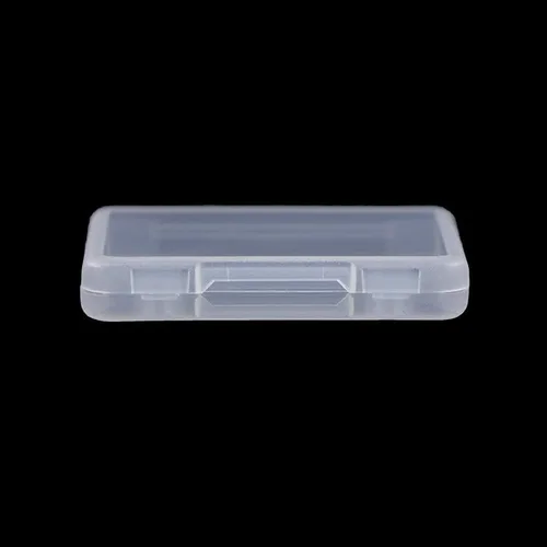 Vista 3 de Expositores de plástico transparente para almacenamiento de artículos pequeños, 2.5 x 2.1 x 0.43 pulgadas (0.433 in de grosor), versión grande