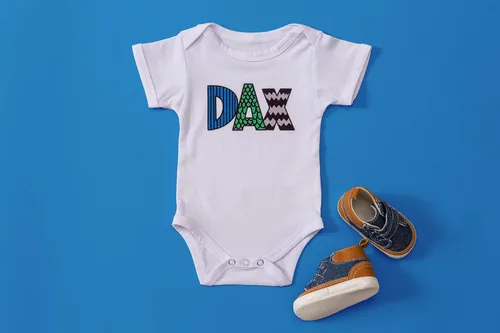 Vista 2 de Cricut Baby Bodysuit Blank, DIY Custom Baby Onesie