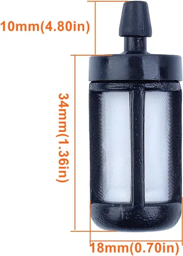 Vista 3 de Kit de carburador de carbohidratos para Stihl FS36 FS85 FS75 FS40 FS44 FS45 FS75 FS80 OEM RB-85, kit de reparación de carburador, bombilla