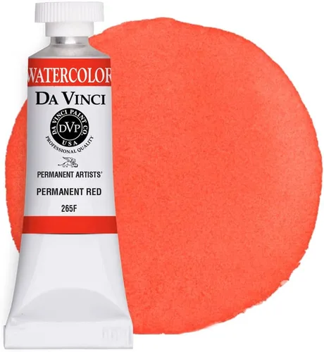 Vista 22 de DA VINCI PAINTS Pintura Acuarela Profesional para Artistas, Azul Cobalto, 15mL