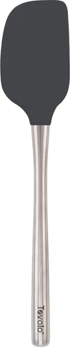 Vista 11 de Tovolo Espátula para Frascos de Silicona con Mango Largo de Acero Inoxidable Espátula Raspadora Naranja Albaricoque, Raspador de Frascos Resistente
