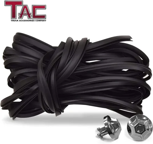 Vista 6 de TAC - Cubiertas de guardabarros compatibles con Toyota Tacoma Truck Off-Road 2016-2023, 4 piezas, negro mate, liso, delantero y trasero