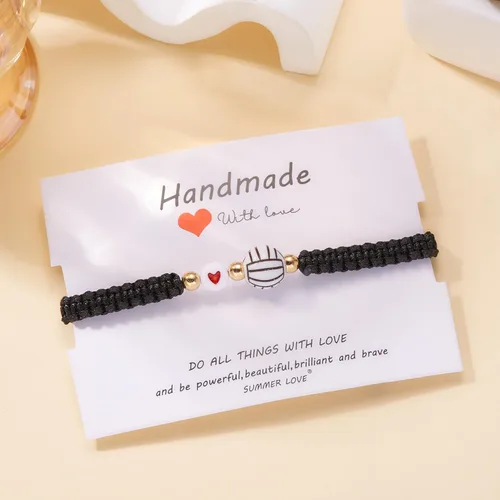 Vista 10 de Pulsera de fútbol, fútbol, baloncesto, béisbol, regalos para mujeres y hombres, regalos de cumpleaños, graduación para amantes del deporte, pulseras