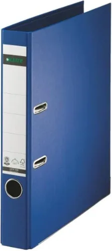 Vista 4 de Leitz Carpeta Quality-Vollpapier 180° - ASIN para padres - DE (4) Wide Light Blue Azul/claro