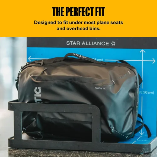 Vista 7 de RTIC Road Trip Travel Pack Mochila Bolsa para Hombre y Mujer, Negro