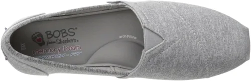 Vista 5 de BOBS de Skechers - mocasines sin agujetas y a la moda para mujer, de felpa, pantuflasmocasines